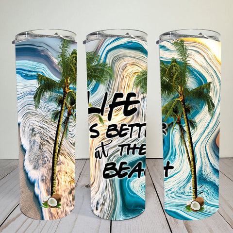 Life is Better at the Beach | digital image | png file | sublimation