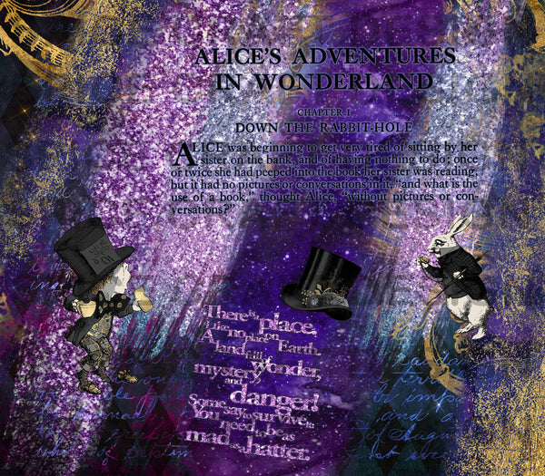 Wonderland, Through the looking glass | Abstract, glitter | Digital Download | Waterslide | Sublimation | PNG | Glitter Background