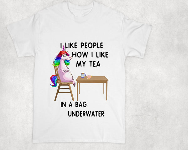 Unicorn how I like my tea | T Shirt design | Digital Download | Sublimation | png file