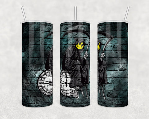 The Grim Reaper | Skinny Tumbler Wrap | Digital Download | Sublimation | png file