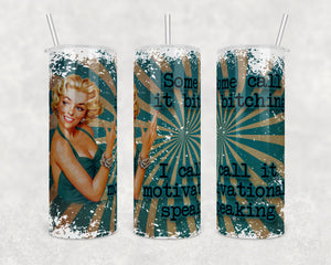 Retro 50s Housewife Humorous saying | 20 oz Skinny Tumbler Wrap | Digital Download | Sublimation image | png file