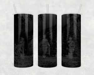 Haunted Cabin in the Woods | 20 oz Skinny Tumbler Wrap | Digital Download | Sublimation image | png file