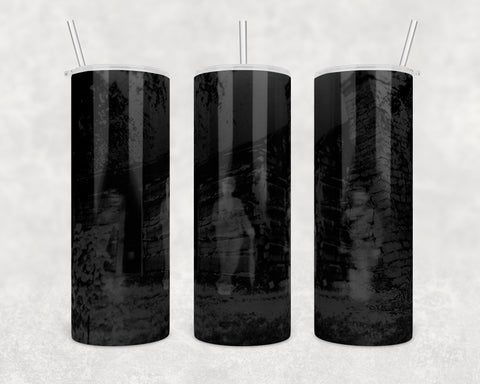 Haunted Cabin in the Woods | 20 oz Skinny Tumbler Wrap | Digital Download | Sublimation image | png file